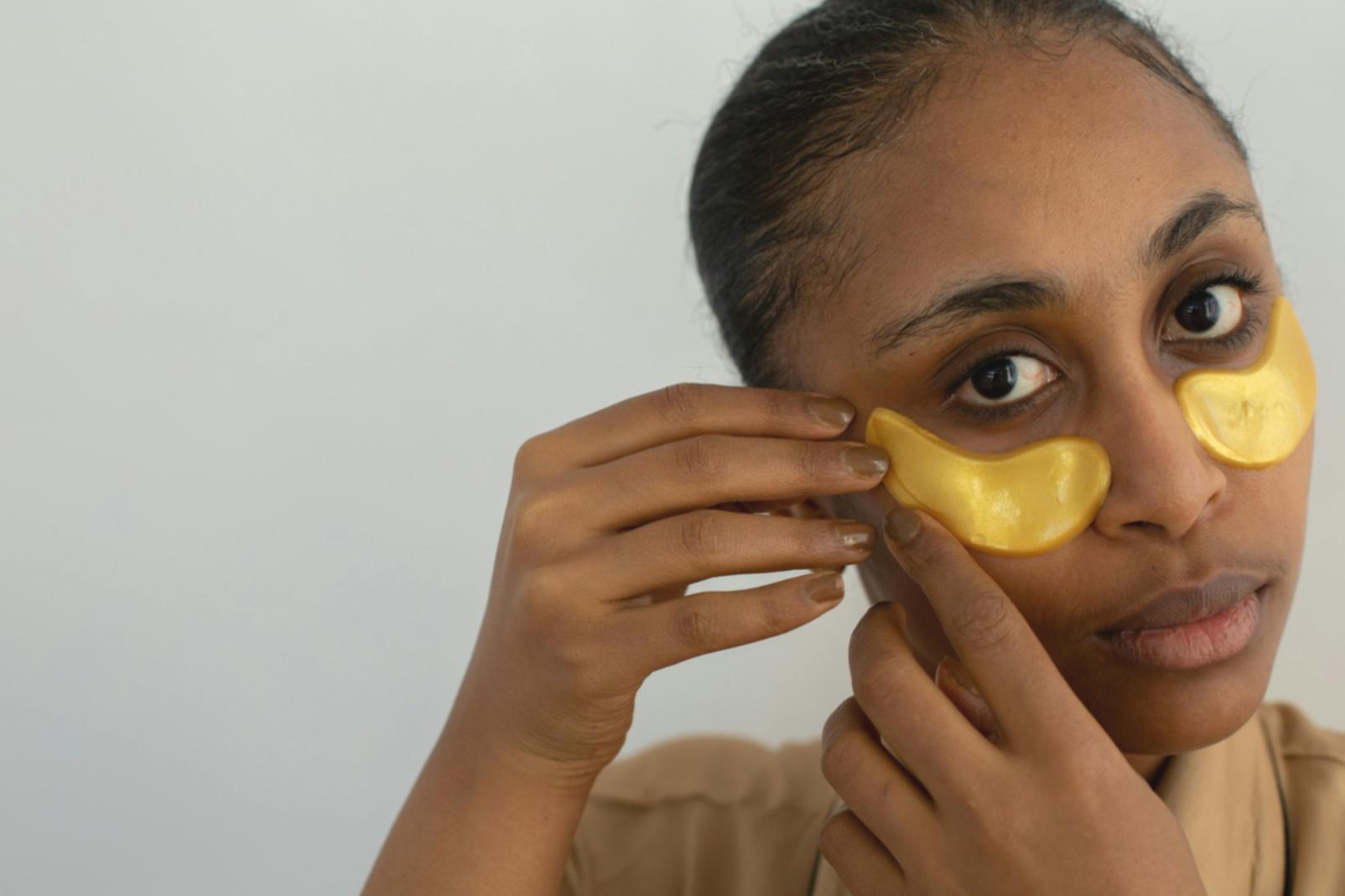 Farbige Make-up Palette mit verschiedenen Nuancen